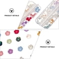 thumbnail image 5 of 2 cajas Flower Nail Art Stickers Calcomanías de uñas Flower Nail Charms Decoraciones, 5 of 5