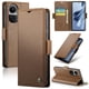 thumbnail image 1 of Funda tipo cartera OPPO Reno 10 Pro 5G con cierre magnético, RFID, tarjetero, soporte, carga inalámbrica, 1 of 5