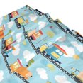 thumbnail image 3 of Yayeee Shower Curtain with Hooks 72"x72" Waterproof Fabric Bathroom Hanging Decor, Cartoon Train Pattern, 3 of 5