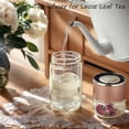 thumbnail image 4 of Tryteavas Glass Infuser, Portable Leak-Proof Glass Tea Bottle with Strainer for Loose Leaf Tea, Double Wall Insulated Cup for Office & Travel, 4 of 7