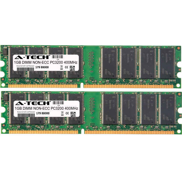 PC3200 1GB DDR-400 ECC RAM Memory Upgrade for The Soltek SL-87CW-F/FL