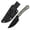 Green, variant on Kansept Flank Fixed Blade Knife,3.69'' D2 Steel Black and Red G10 Handle Pocket Tactical Knives, G006A2,with sheaths