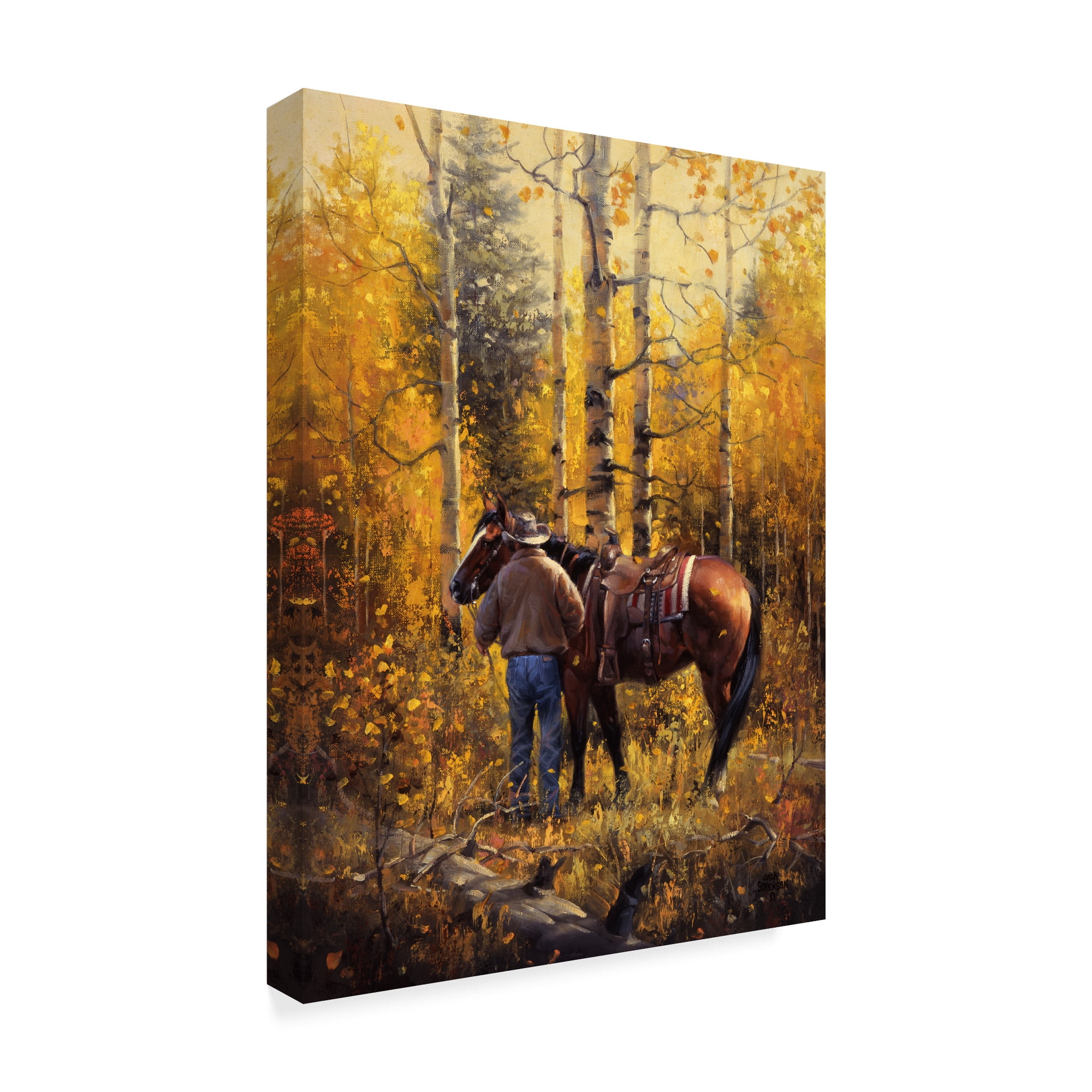 Trademark Fine Art 'Sangre de Cristo Gold' Canvas Art by Jack Sorenson