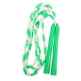 thumbnail image 1 of Eigraketly Adjustable Jump Rope Beaded Skipping for Exercise Green + White Fitness Accesorios para máquinas de ejercicios, 1 of 1