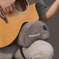 thumbnail image 4 of Inflatable Guitar Cushion for Legs - Guitar Neck Rest Cradle - Soft Leg Pad for Guitarist May Replace Footstool - Assist to Sit and Play Comfortably, 4 of 8