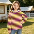thumbnail image 3 of yillto Girls Hoodies Sweatshirt Oversized Pullover Long Sleeve Tops Fall Loose Fashion Sweatshirts, 3 of 6