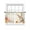 Yellow, variant on Bunny Easter Sheer Curtains 45 Inch Length 2 Panels Set Window Treatments, Eucalyptus Spring Floral Farmhouse Weeping Rod Pocket Semi Curtains for Living Room/Bedroom/Kitchen Décor, 104"W x 45"L