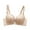 Beige, variant on Ahuyic Summer Plus Size Bra For Women, Womens Solid Color Casual Bra, Womens Solid Color Backless Seamless Push-Up U-Shaped Beautiful Back Underwear Everyday Bras,Purple S