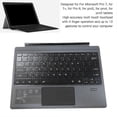 thumbnail image 2 of Surface Pro Magnetic Detachable Wireless Bluetooth Keyboard With High-accuracy Touchpad Ergonomic Design, For Microsoft Surface Pro 7/7+/6/5/4/3, 2 of 5