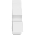 thumbnail image 3 of 60"W x 20"H x 6"D x 6"F, 8/12 Pitch, Redmond Architectural Grade PVC Gable Bracket, 3 of 8
