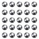 thumbnail image 1 of 60uds Bolas de Precisión 9mm Diámetro G10 Cromo Acero para Rodamientos Plata, 1 of 7