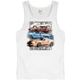 thumbnail image 5 of Shelby Cars Sketch Tank Top Mustang Racing American Muscle Car GT500 Cobra Performance Powered by Ford Men's Top, 5 of 7