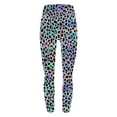 thumbnail image 3 of Mingw Yoga Pants for Women Floral Printed Stretchy and Comfortable Leggings Athletic Workout Running Pants,Multicolor,M, 3 of 3