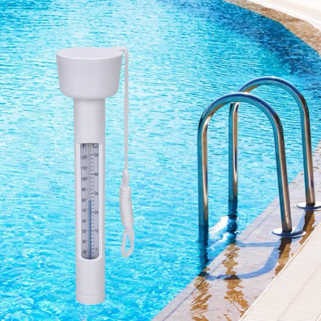 Termómetro flotante para piscina portátil, fuente, medidor de temperatura para Spa