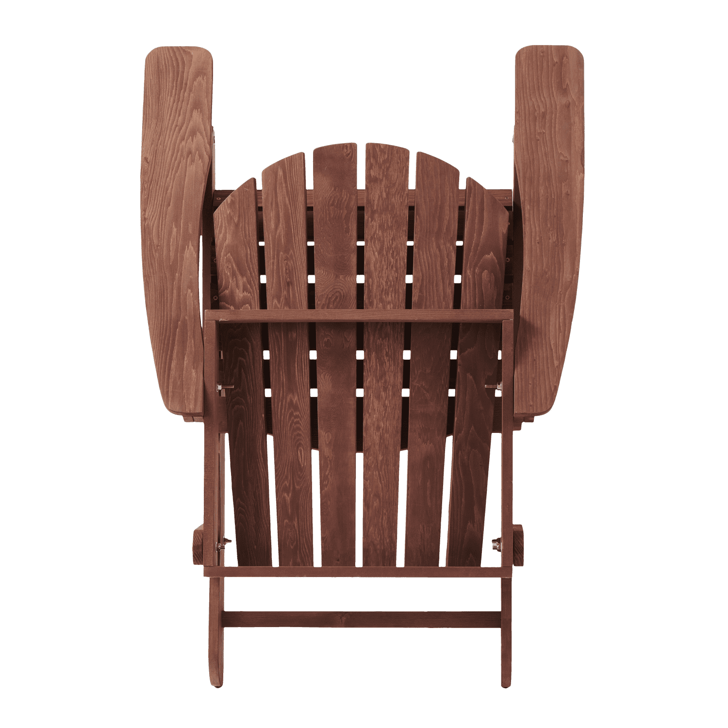 Tcbosik Wooden Adirondack Chair, Outdoor Folding Chair, Lawn Chair for Patio, Garden, Backyard, Coffee