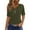 Camouflage, variant on yunLCZ Basic T Shirts Women's Fashion Casual Solid Color Button Short Sleeve Top T Shirt Office Shirts Beige L