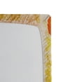 thumbnail image 3 of Ambesonne Orange Fitted Sheet, Grunge Rose Floral Art, Twin XL Size, Orange Tan, 3 of 3