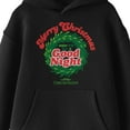 thumbnail image 2 of National Lampoon's Christmas Vacation Merry Christmas and To All a Good Night Youth Black Graphic Hoodie-Medium, 2 of 7