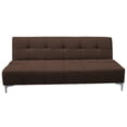 thumbnail image 3 of Sofa Cama Reclinable El Bazar Store New York Chocolate Futon 3 posiciones Sala Love Seat, 3 of 7