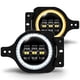 thumbnail image 1 of Faros antiniebla para vehículos en línea LED STORE de 4 pulgadas y 60 W Halo DRL Amber Turn, 1 of 8