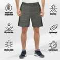 thumbnail image 4 of [4 Pack] Men’s Dry-Fit Active Athletic Shorts Basketball Running Workout Training Gym, 4 of 8