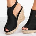 thumbnail image 3 of Sandalias informales para mujer, sandalias con plataforma a la moda, temperamento, compras diarias, viajes, 3 of 8
