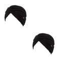 thumbnail image 4 of Diademas de moda Qarigey Estilo simple Colores surtidos Negro 2piezas, 4 of 5