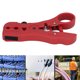 thumbnail image 5 of Wire Cutter Stripper, Simple Operation Built In Spring Coaxial Cable Stripping Tool Steel Adjustable Easy To Carry ABS Handle For RG6 RG11 RG59 RG7 ANGGREK Otros, 5 of 8