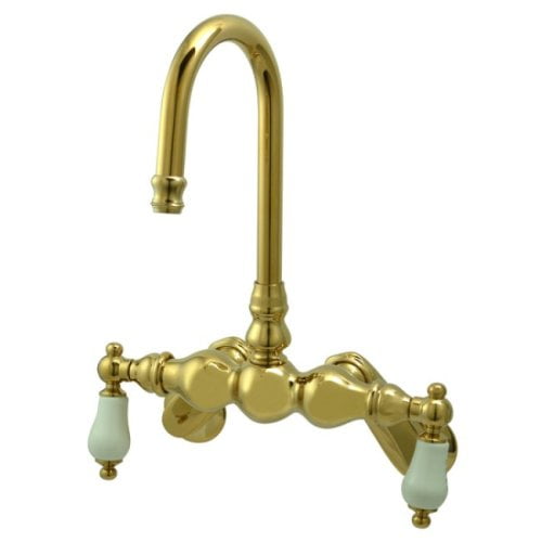 Kingston Brass Vintage Wall Mount Clawfoot Tub Filler