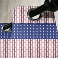 thumbnail image 3 of Ambesonne USA Grommet Curtain, Stars and Stripes Flag, 50" x 72", Violet Blue Ruby White, 3 of 6