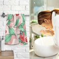 thumbnail image 7 of Dreamtimes Watercolor Ladybug Red Patterned Hand Towels 2 PCS, Cotton Bath Towel for Drying Face Hands Body Decorative Water Absorbent Lightweight Towels for Bathroom Ktichen Travel Gym,16"x28", 7 of 7