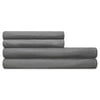 Calvin Klein Modern Cotton Body Solid King Fitted Sheet in Charcoal