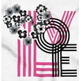 thumbnail image 2 of Pretty Love Trendy Floral Hearts Girls Kids T Shirt Tees Teen Brisco Brands S, 2 of 6