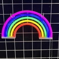 Kqegk Rainbow Neon Signs LED Lighting Art Decorative Lights Wall Decor