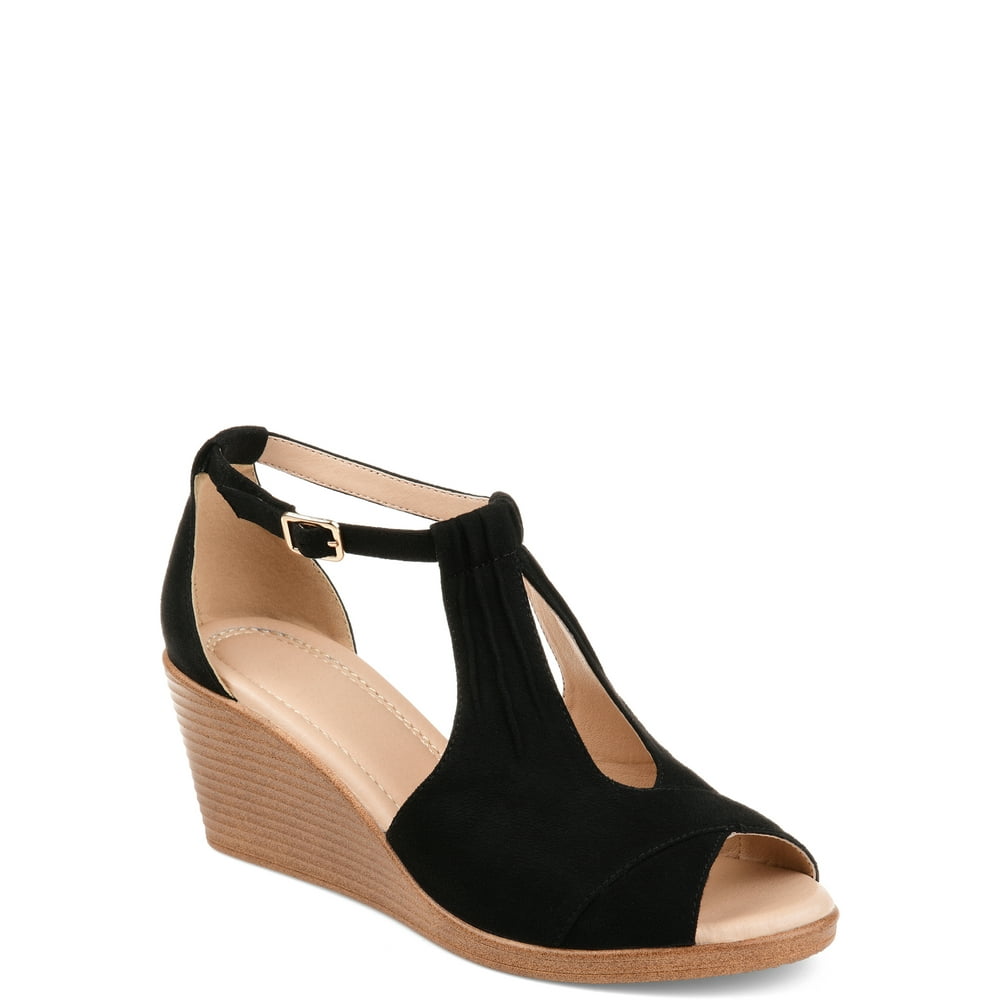 comfort sole center cut wedges
