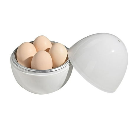 

Microwave Egg Boiler Cooker 1/4Eggs Pod Detaches Shell Steamer Tool Kitchen F9X5