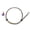 5 meters, variant on 4mm Hole K Type Thermocouple Temperature Sensors 1/2/3/4/5M Metal Wire 0 to 600°C Sensors Probe