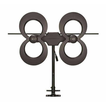 ClearStream 4MAX TV Antenna, 70+ Mile Range, Multi-directional, Indoor, Attic, Outdoor, 20-inch