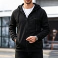 thumbnail image 5 of Thousandth Men's Zip Up Hoodie Lightweight Athletic Track Jacket Cool Casual Slim Fit Daily Wear for Gym Running,Sports Training, 5 of 8