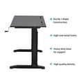 thumbnail image 5 of PC Laptop Desk Writing Study Table Office Desk Standing Desk with Crank Handle, 5 of 8