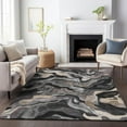 thumbnail image 5 of Dalyn Rugs Machine Washable Indoor/Outdoor Chantille ACN2162 Granite 9' x 12' Rug, 5 of 9
