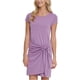 thumbnail image 1 of DKNY Womens Side Tie Sheath Dress violet XL, 1 of 1
