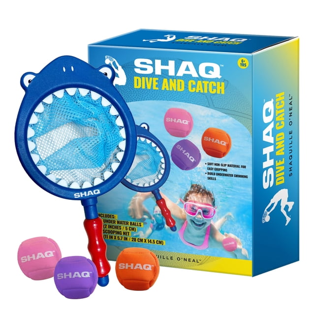 Set de juguetes para buceo Hunter Products Shaq de PVC suave antideslizante