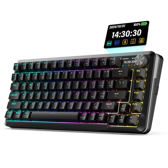 Teclado mecánico inalámbrico Redragon K708 Pro Gasket RGB