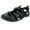 9224 Black, variant on Toe Guards Closed Toe Sandals for Women & Men: 7643 Black, EU40 (Women Size 10-10.5 / Men Size 8.5-9)