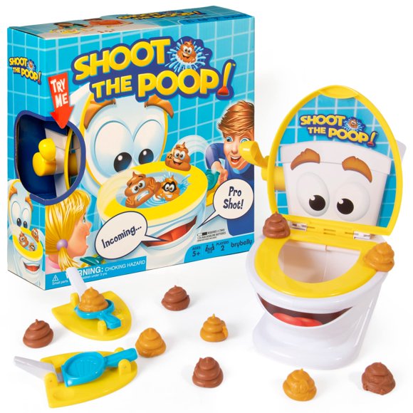 Juego familiar Brybelly Shoot The Poop Funny Sounds Kids 5+