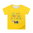thumbnail image 3 of LILIYA Back To School Shirts for Teens Kids Preschool To 5th Grade Classic Funny Short Sleeve T-Shirt Summer Outfit, 3 of 5