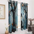 thumbnail image 2 of Anime Castle Blackout Curtains for Bedroom Curtains Insulated Room Darkening Window Drapes for Living Room, 2 of 7