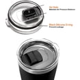 thumbnail image 3 of Magnetic Tumbler Lid Compatible with YETI Rambler,Ozark Trail,Old Style Rtic,Spill Proof Replacement lid (30 ounce two pack), 3 of 5