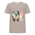 thumbnail image 4 of BinBiL Men's Graphic T Shirt Crewneck Short Sleeve Loose Casual Tee Tops Rose Gold L(L), 4 of 4